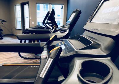 Nexus Luxury Apartments in Virginia Beach fitness center with treadmills